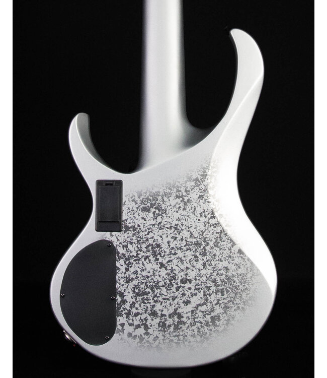 Ibanez Limited BTB25TH5 5-String Bass, Silver Blizzard Matte