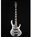 Ibanez Limited BTB25TH5 5-String Bass, Silver Blizzard Matte
