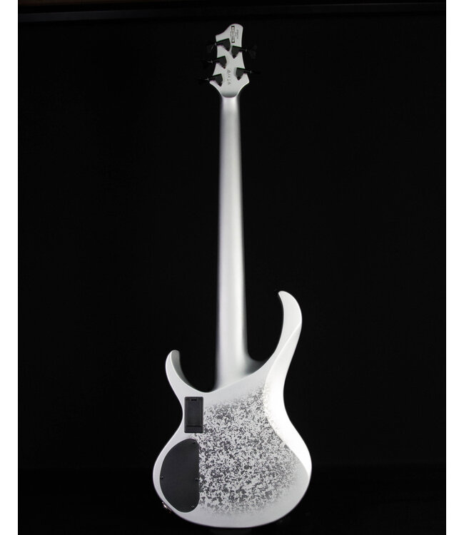 Ibanez Limited BTB25TH5 5-String Bass, Silver Blizzard Matte