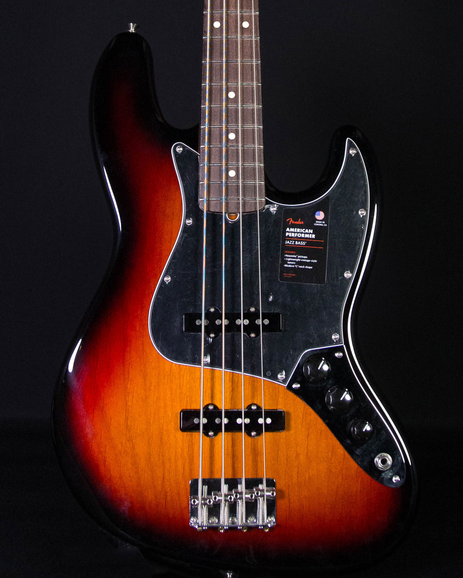 Amazon.com: Fender American Performer Jazz Bass, Satin Surf
