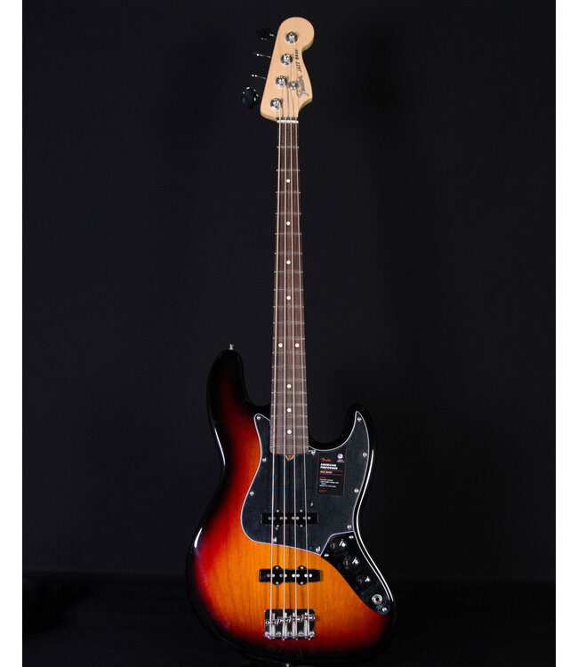 Fender American Performer Jazz Bass, Rosewood FB, 3-Color Sunburst