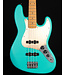 Squier Squier 40th Anniversary Jazz Bass, Vintage Edition, Maple FB, Gold Anodized Pickguard, Satin Seafoam Green