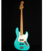 Squier Squier 40th Anniversary Jazz Bass, Vintage Edition, Maple FB, Gold Anodized Pickguard, Satin Seafoam Green