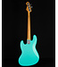 Squier Squier 40th Anniversary Jazz Bass, Vintage Edition, Maple FB, Gold Anodized Pickguard, Satin Seafoam Green
