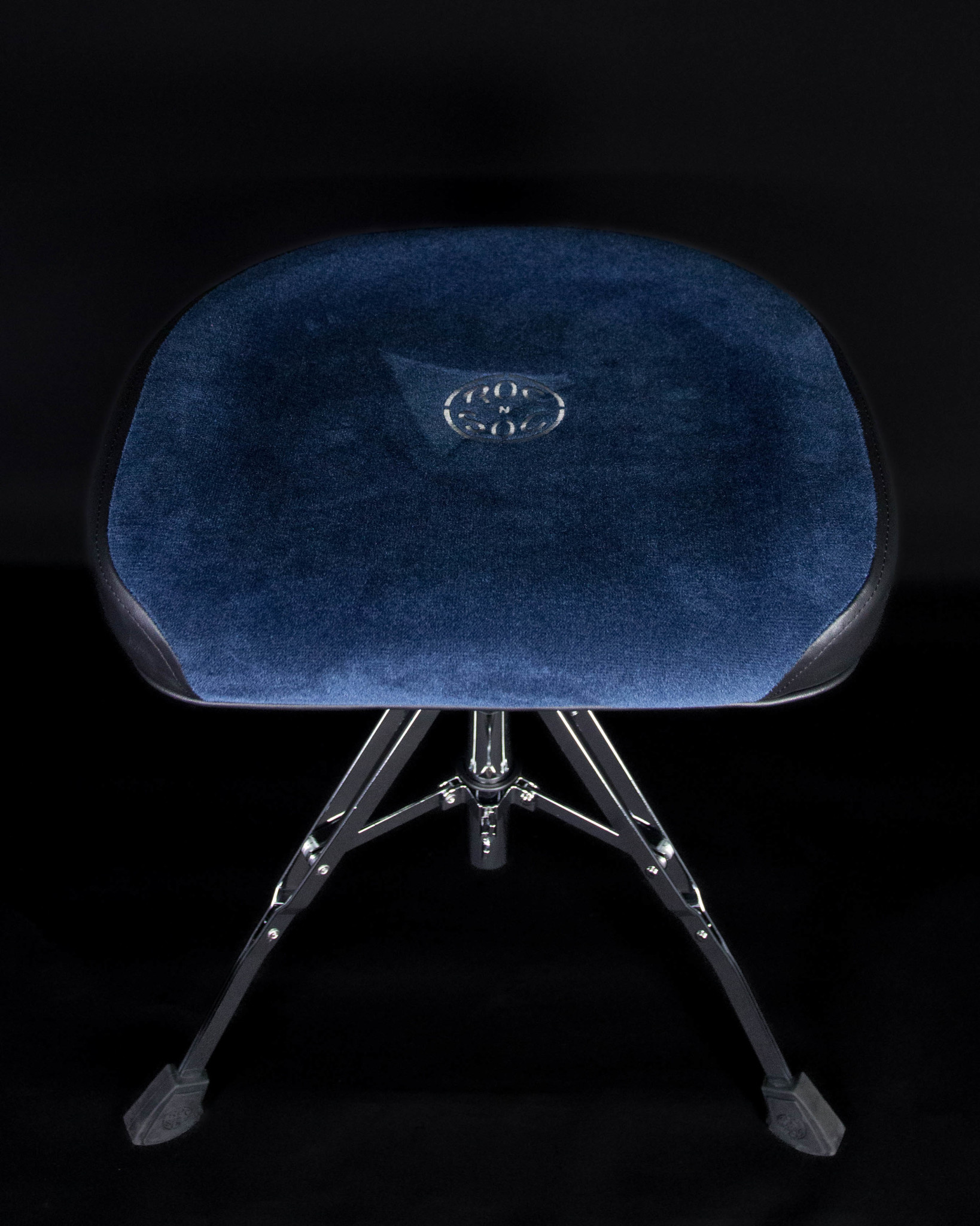 Roc-n-Socドラムシート　スクェア Roc-N-Soc Extended Base Square Throne - Blue - Sims Music