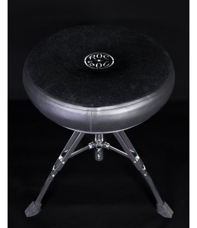 Roc-N-Soc Extended Base Round Throne - Black