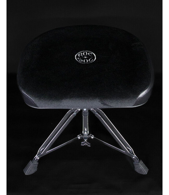 Roc-N-Soc Roc -N-Soc Nitro Throne, Square Seat, Black