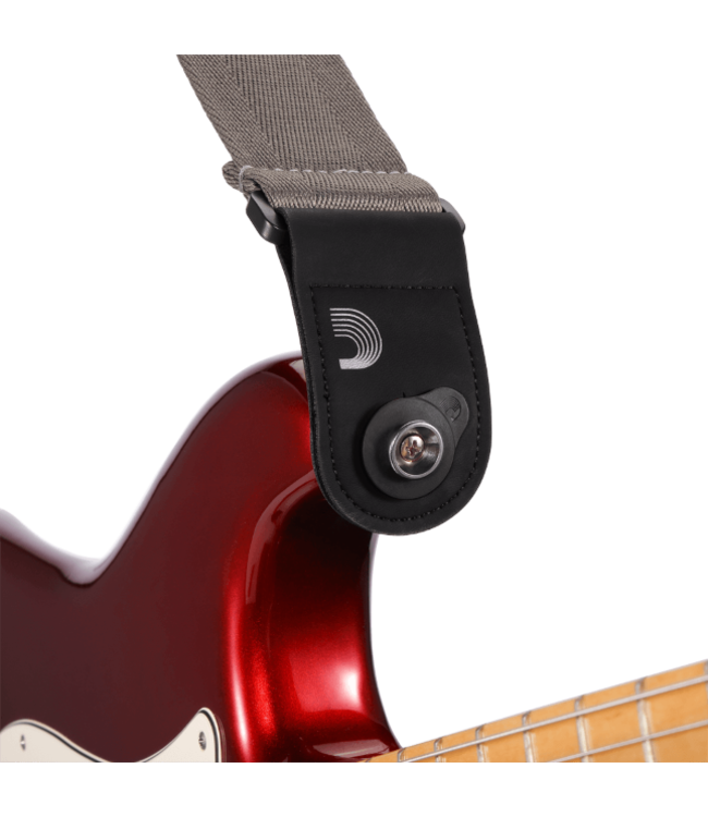 D'Addario Flex Lock Strap Block, 4-Pk Black