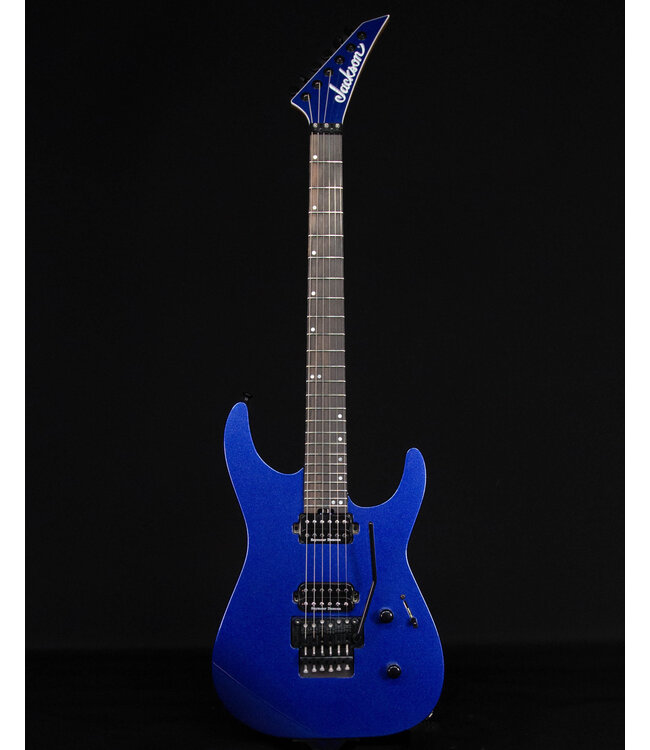 Jackson American Series Virtuoso, Streaked Ebony FB, Mystic Blue