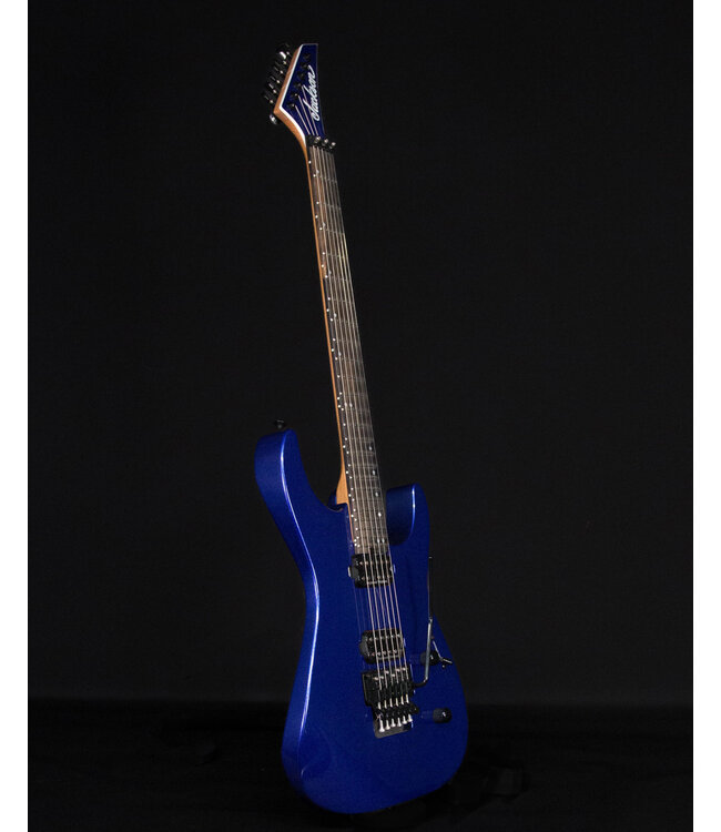 Jackson American Series Virtuoso, Streaked Ebony FB, Mystic Blue