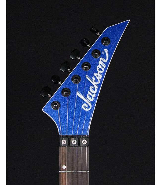 Jackson American Series Virtuoso, Streaked Ebony FB, Mystic Blue