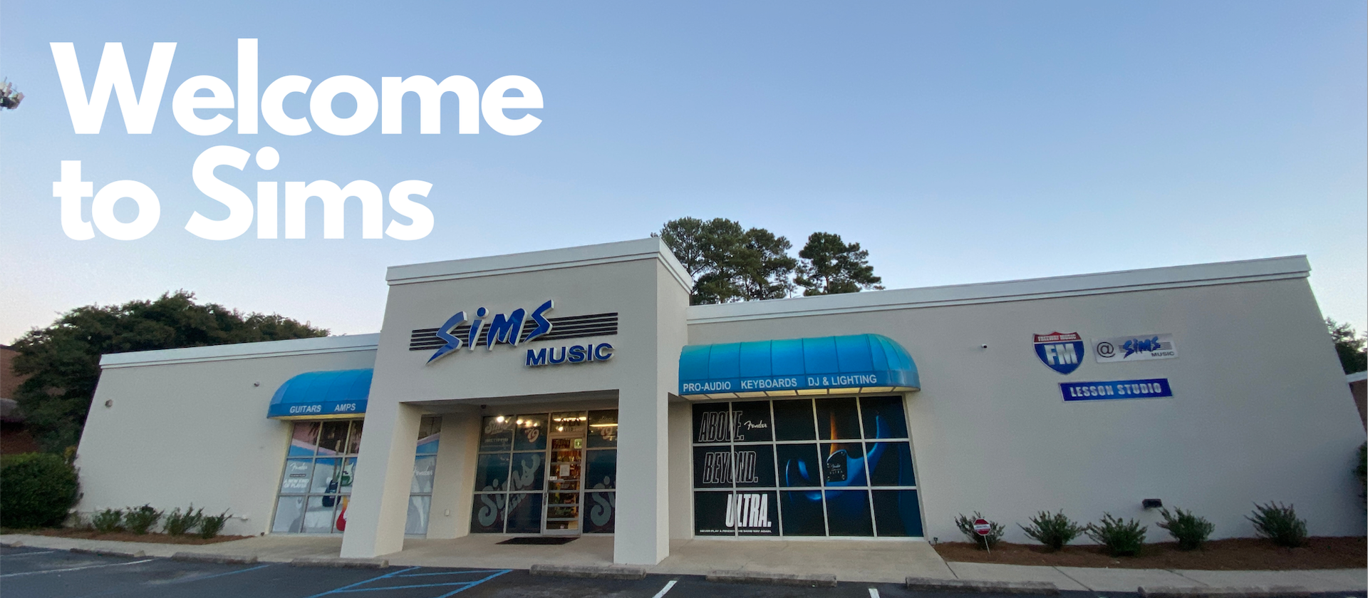 Welcoming Sam Ash Synchrony Cardholders to Sims Music!
