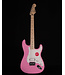 Squier Sonic Stratocaster HT H, Maple FB, Flash Pink