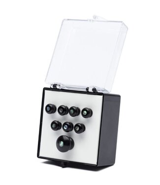 Martin Martin Ebony Bridge & Endpins with Pearl Dot