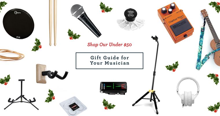 Under $50 Gift Guide for Your Musician