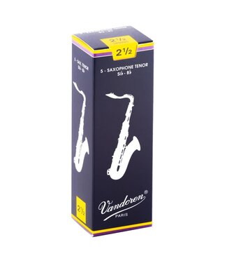 Vandoren Vandoren Traditional Tenor Sax #2.5 Reed - 5ct Box