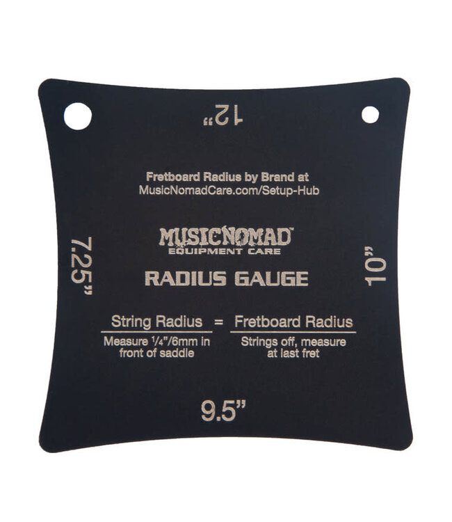 Music Nomad Precision Radius Gauge Set, 2-Pack