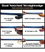 Music Nomad Music Nomad Tri-Beam 3 'n 1 Dual Notched Straightedge & Precision Straightedge