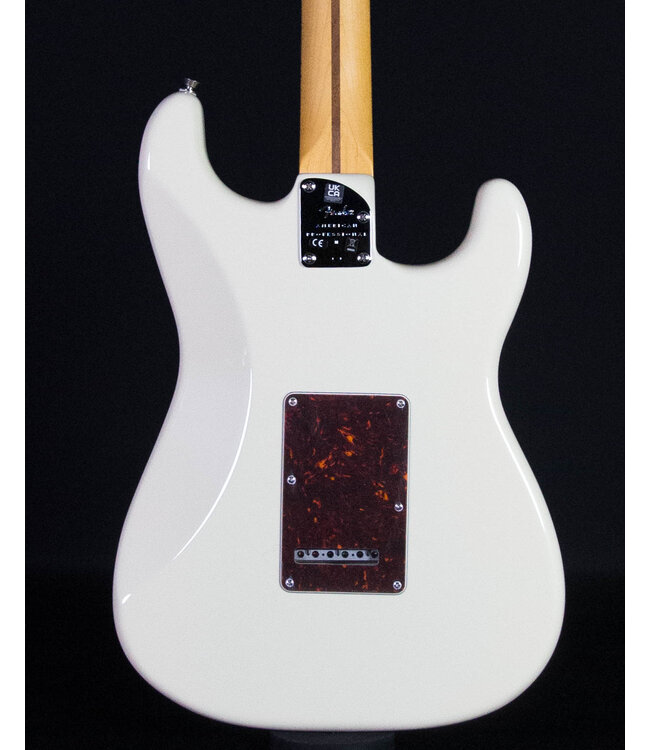 Fender American Professional II Stratocaster Left-Hand, Maple, Olympic White