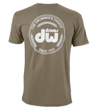 DW DW Drummer's Choice Short Sleeve T-Shirt, Olive, XL