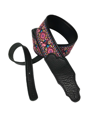 Franklin Franklin 2.5" Retro Folk Deluxe Strap, Pink