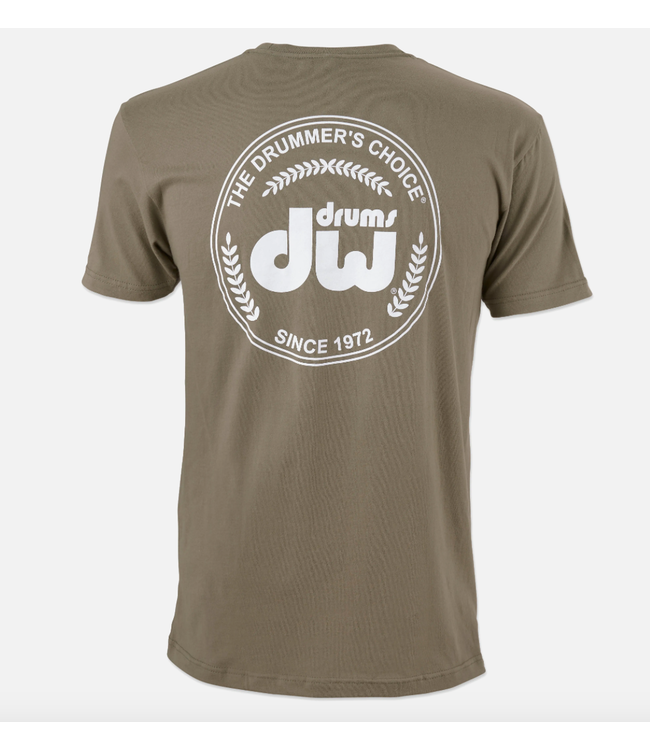 DW Drummer's Choice Short Sleeve T-Shirt, Olive, Medium