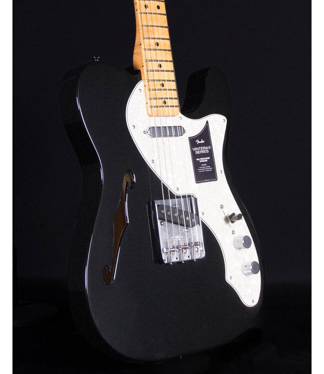 Fender  Vintera II 60s Telecaster Thinline, Maple FB, Black