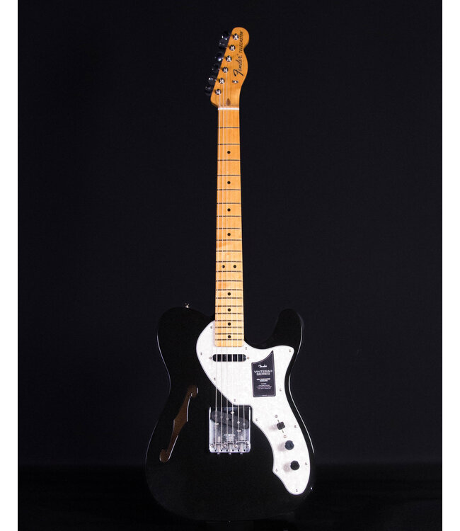 Fender  Vintera II 60s Telecaster Thinline, Maple FB, Black