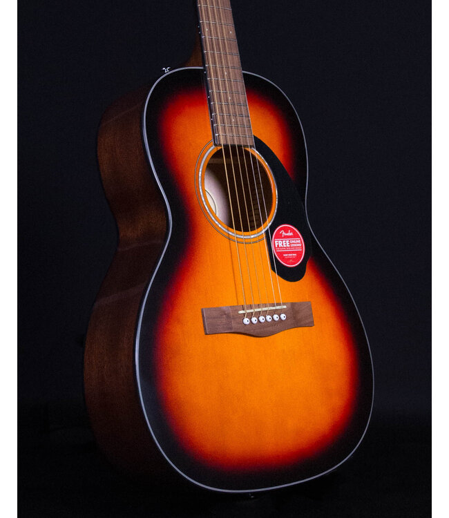 Fender CP-60S Parlor, Walnut FB, Sunburst