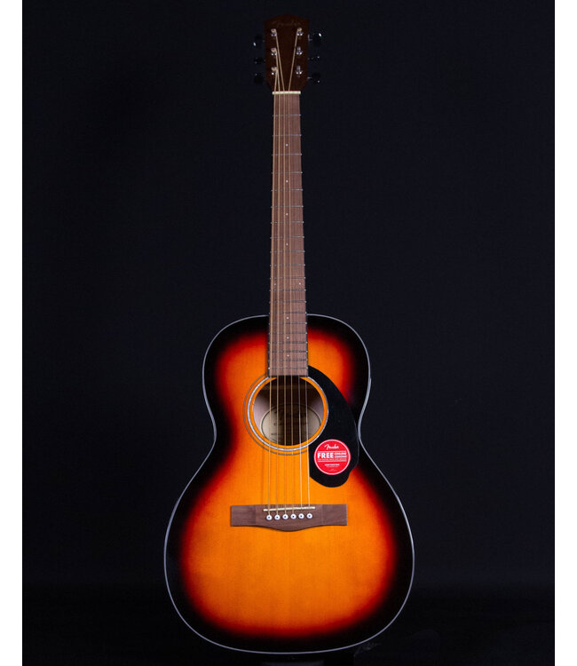 Fender CP-60S Parlor, Walnut FB, Sunburst