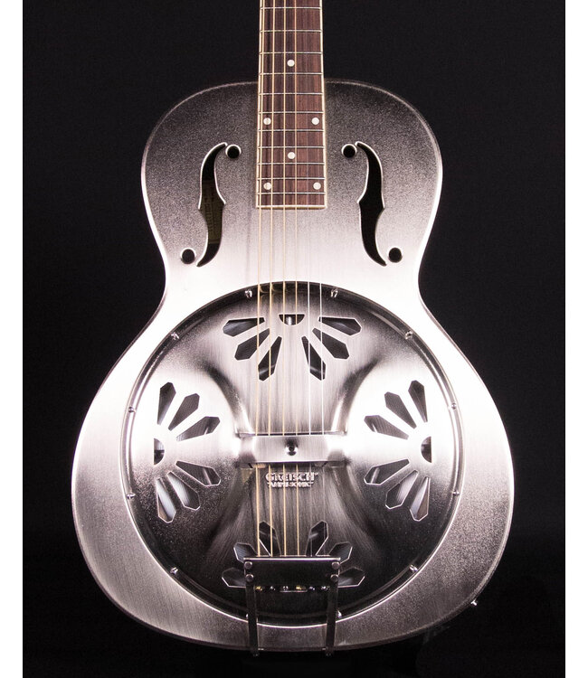Gretsch Gretsh G9221 BobtailTM Round-Neck Acoustic / Electric Steel Body Resonator Guitar