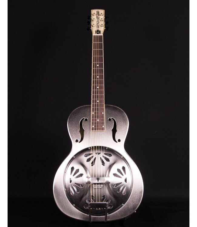 Gretsh G9221 BobtailTM Round-Neck Acoustic / Electric Steel Body Resonator Guitar