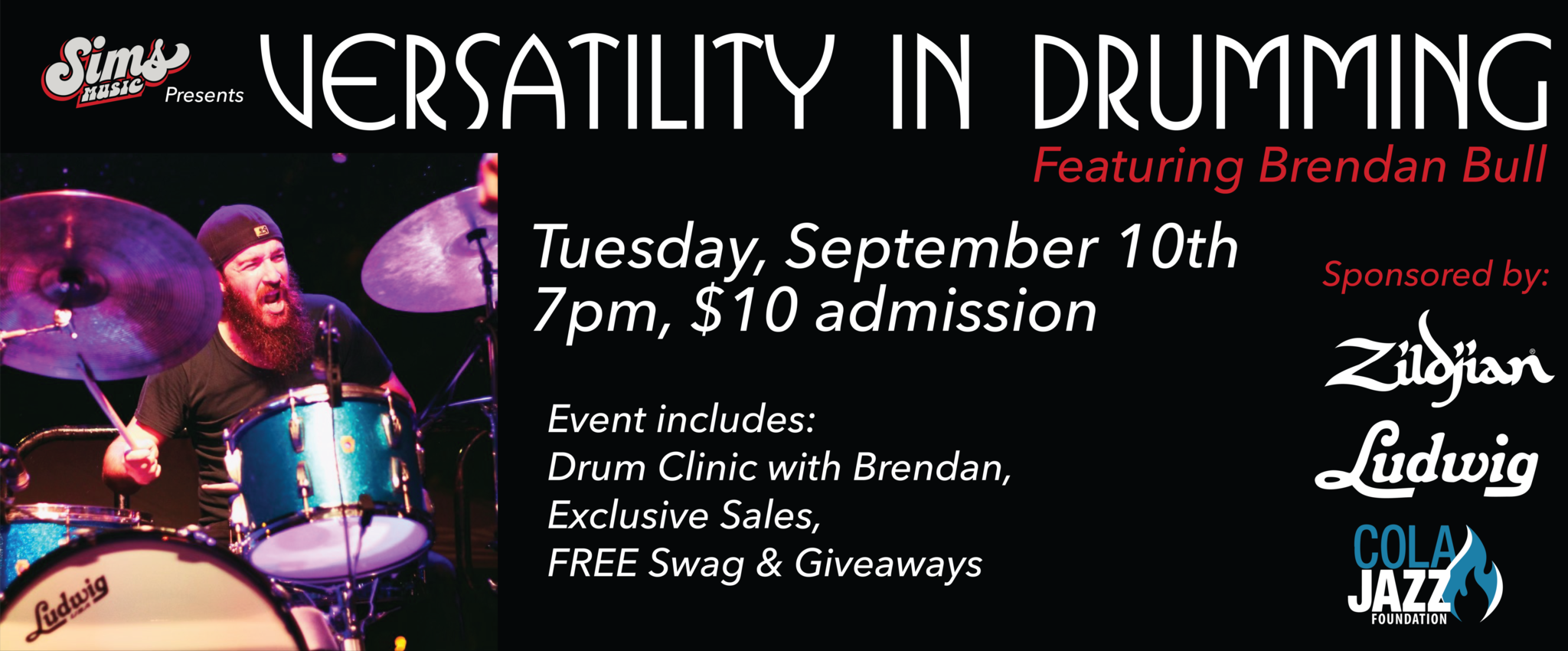 Drum Clinic Featuring Brendan Bull