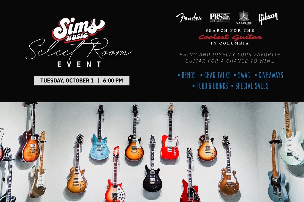 Select Room Event October 1st!