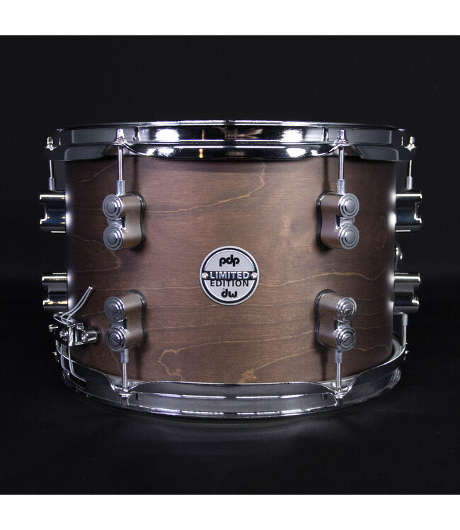 PDP 12" x 8" Maple LTD "Dry" Snare, Dark Walnut