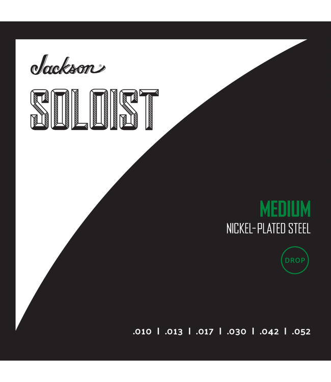 Jackson Soloist Strings, Drop Medium .010-.052