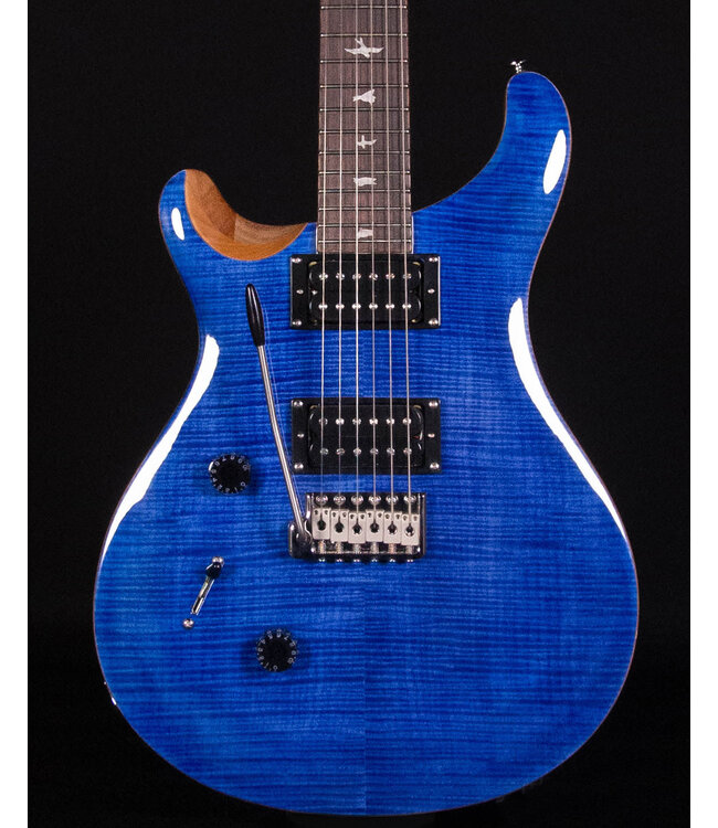PRS PRS SE Custom 24, Lefty, Faded Blue