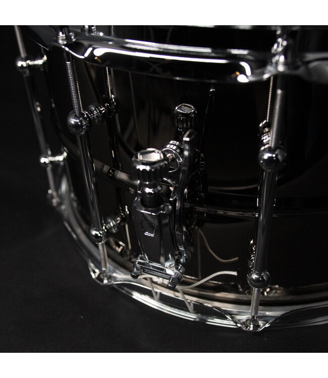 Ludwig 8" x 14" Universal Brass Snare Drum, Chrome Hardware
