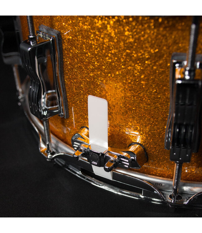 Ludwig 6.5" x 14" Classic Maple Snare Drum, Gold Sparkle