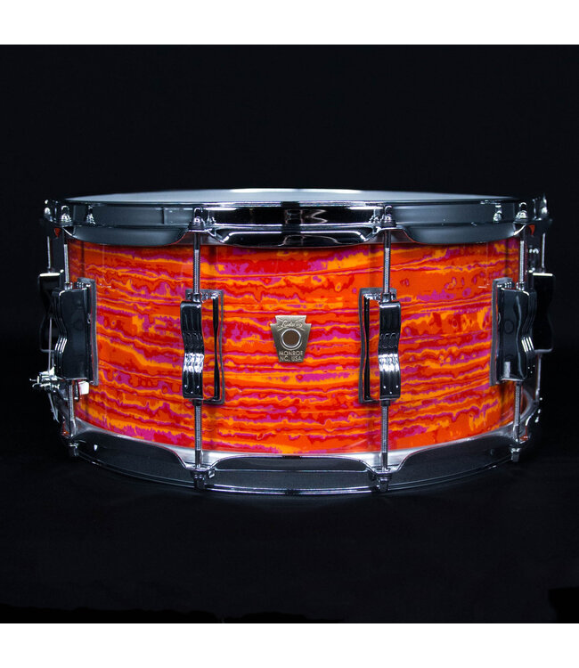 Ludwig 6.5" x 14" Classic Maple Snare Drum, Mod Orange