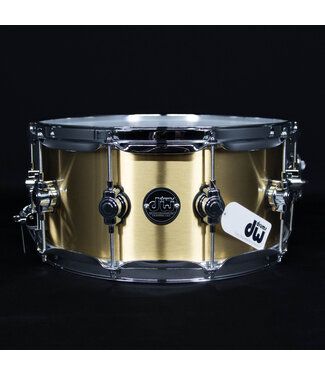 Drum Workshop DW 14" x 6.5" Performance Series Polished Brass Snare