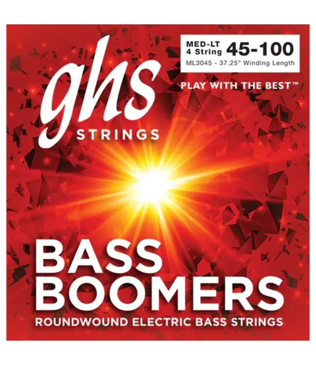 GHS Bass Boom Long Scale, Medium/Light