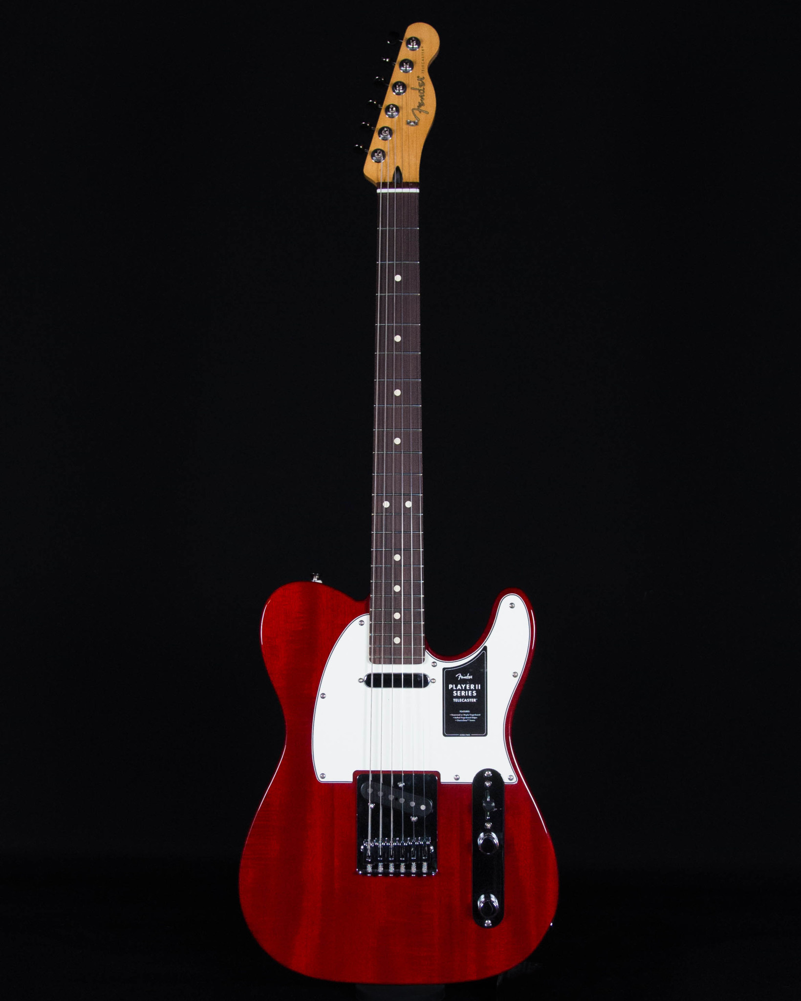 Fender Player II Telecaster, Rosewood FB, Transparent Cherry - Sims Music Fender Player II Telecaster, Rosewood FB, Transparent Cherry - Sims Music