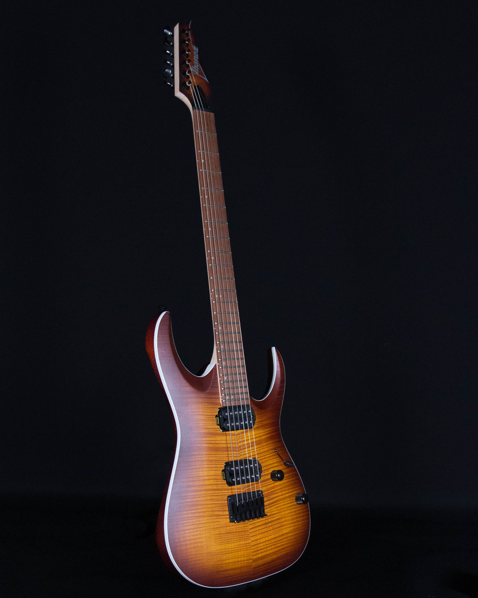 Ibanez RGA42, Flame Maple, Dragon Eye Burst - Sims Music Ibanez RGA42, Flame Maple, Dragon Eye Burst - Sims Music