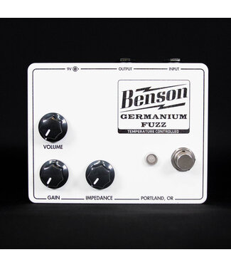Benson Amps Benson Amps Germanium Fuzz, Solar White