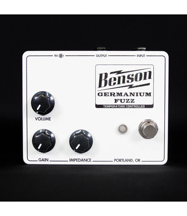 Benson Amps Germanium Fuzz, Solar White
