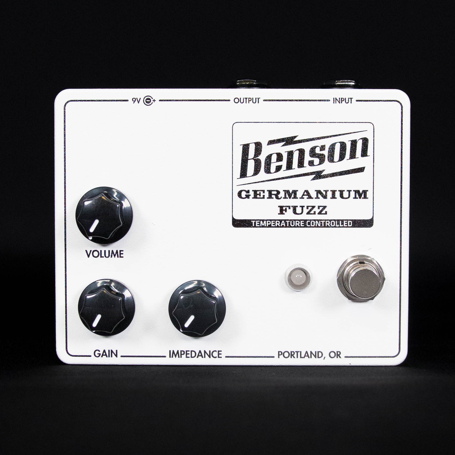Benson Amps Germanium Fuzz, Solar White - Sims Music
