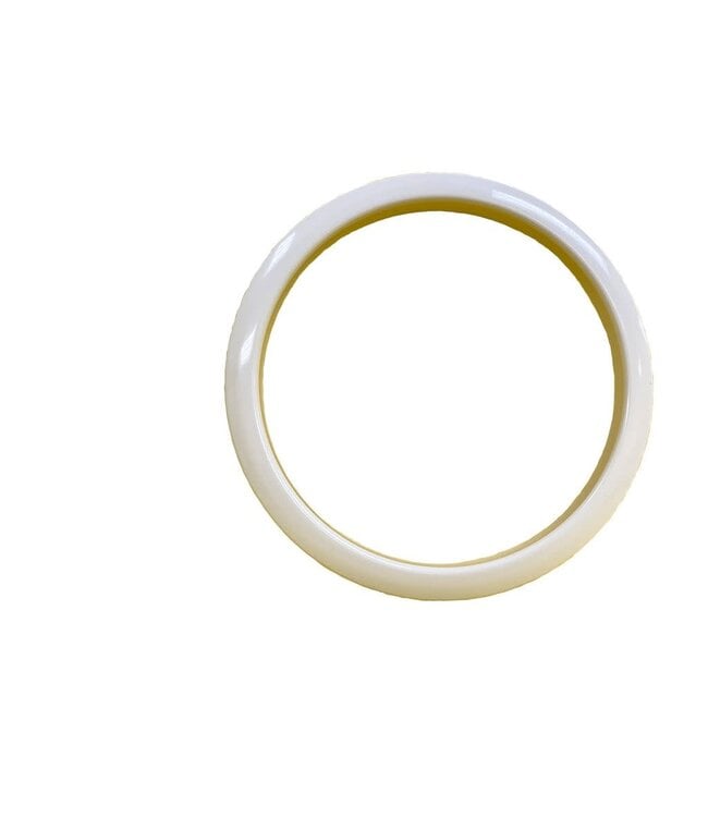 Bass Drum Holz 5" White
