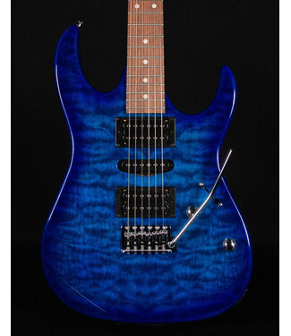Ibanez Ibanez GRX70QA, Transparent Blue Burst