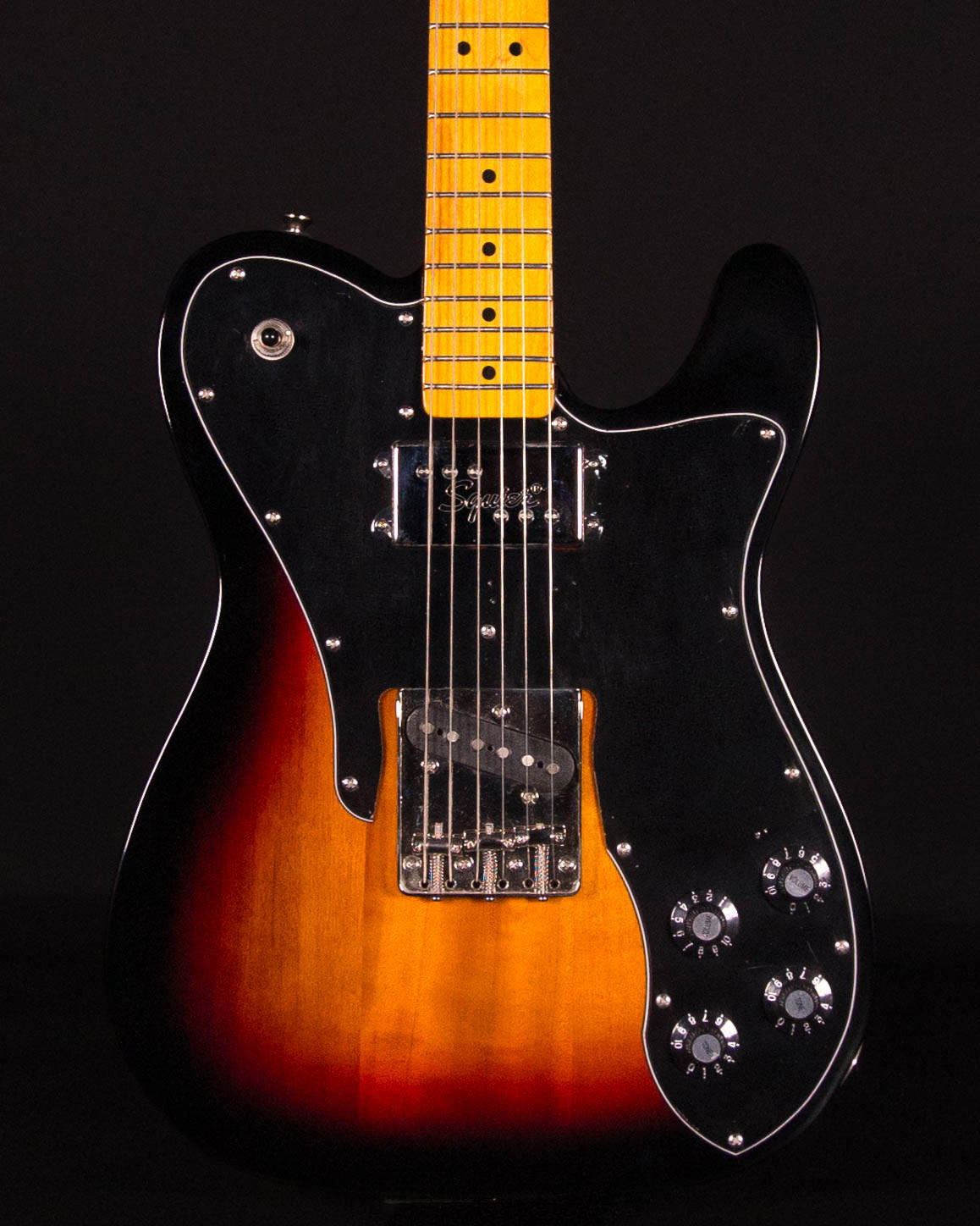 Squier Classic Vibe '70s Telecaster Custom Electric Guitar Black
